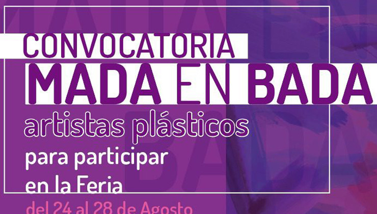 Hasta este viernes permanece abierta la convocatoria “MADA en BADA”