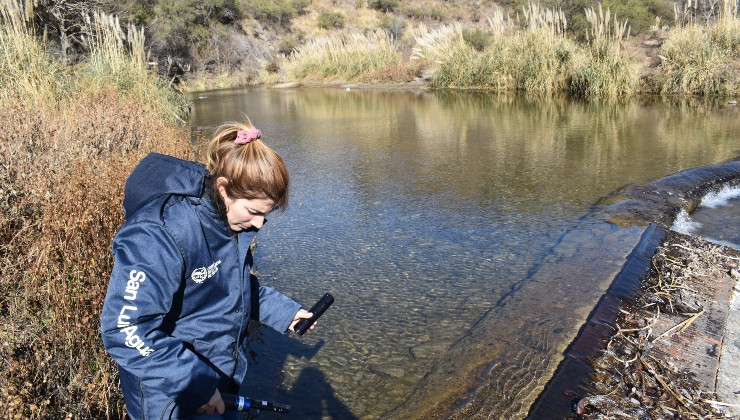 San Luis Agua fiscalizó la planta potabilizadora de El Trapiche