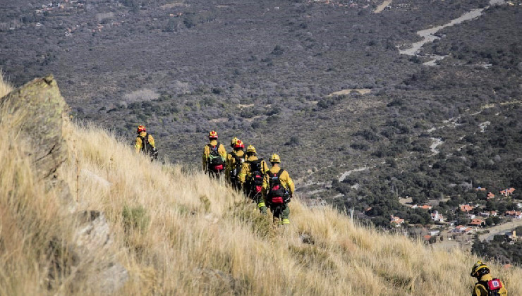 Brigadistas nacionales de Incendios Forestales realizaron prácticas en la Reserva Natural Mogote Bayo