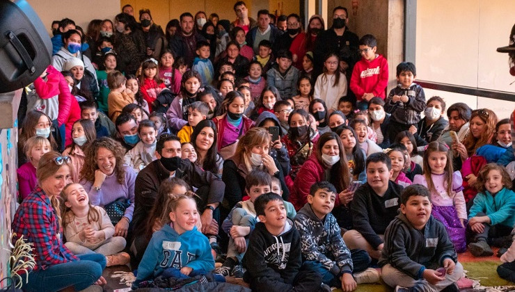 MUHSAL: más de 70 niños disfrutaron de una tarde a puro color y alegría