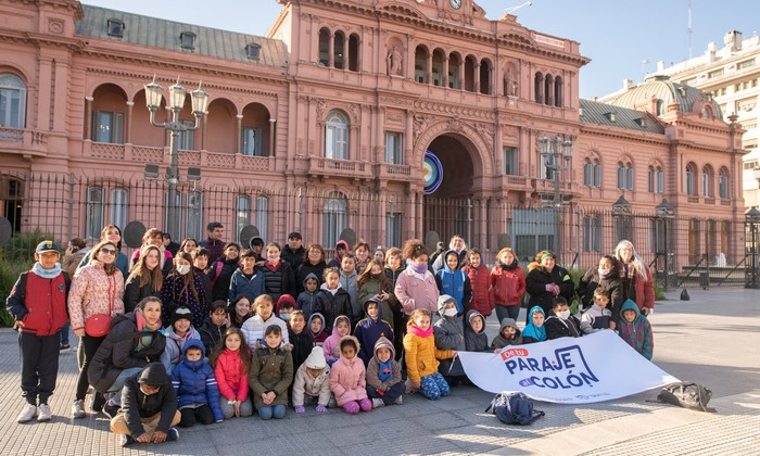 “De tu Paraje al Colón”: los alumnos de San Luis recorrieron los puntos más icónicos de Buenos Aires