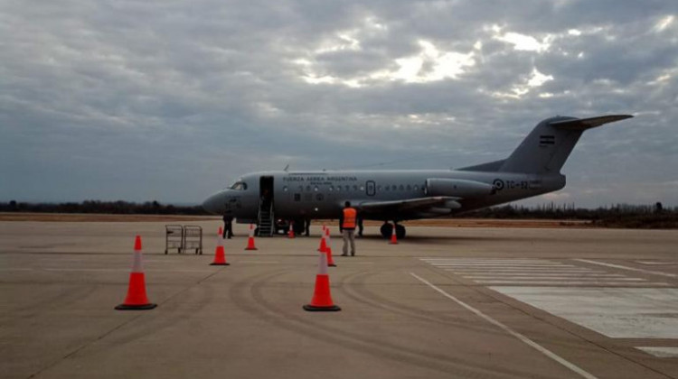 Este lunes se concretó otro exitoso vuelo de LADE a los aeropuertos Valle del Conlara y Villa Reynolds