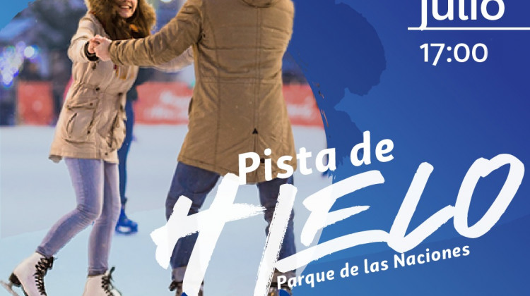 Patinaje sobre hielo: La pista será  uno de los atractivos más novedosos para estas vacaciones de invierno