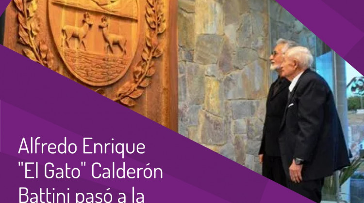 Calderón Battini un ilustre escultor puntano que plasmó su arte en el Escudo provincial