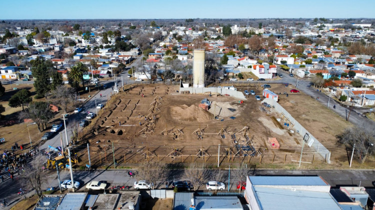 Comenzó la construcción de dos escuelas