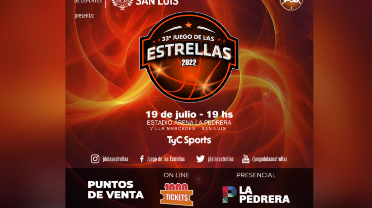 Este miércoles abrirá el período de acreditaciones de prensa para el 33° Juego de las Estrellas