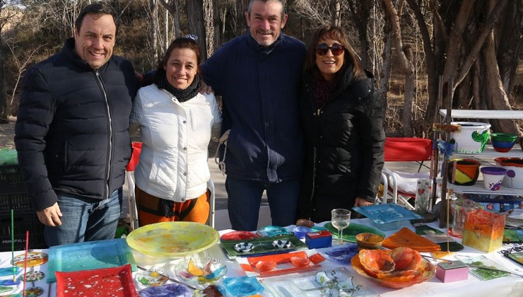 Artesanos, música y alegría en el Monumento al Pueblo Puntano de la Independencia