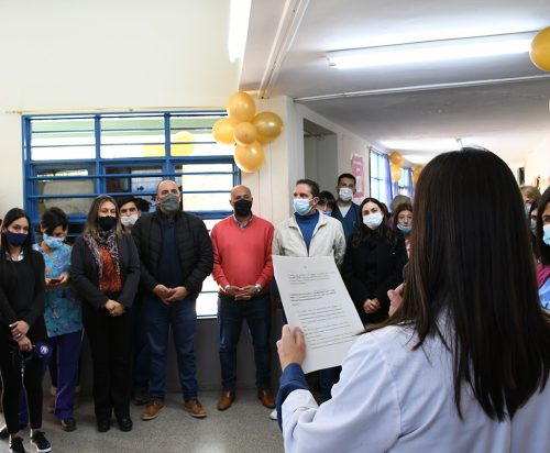 Se inauguró un renovado espacio de lactancia en el hospital de la ciudad de La Punta