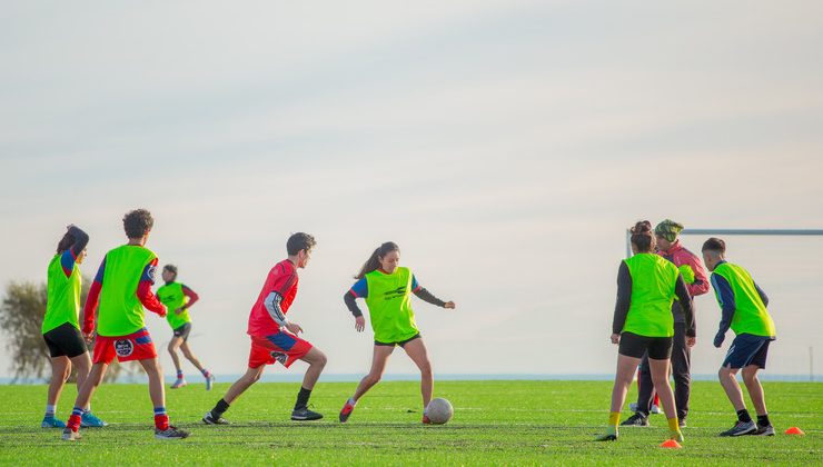 El club El Chorrillo entrenó en el Campus