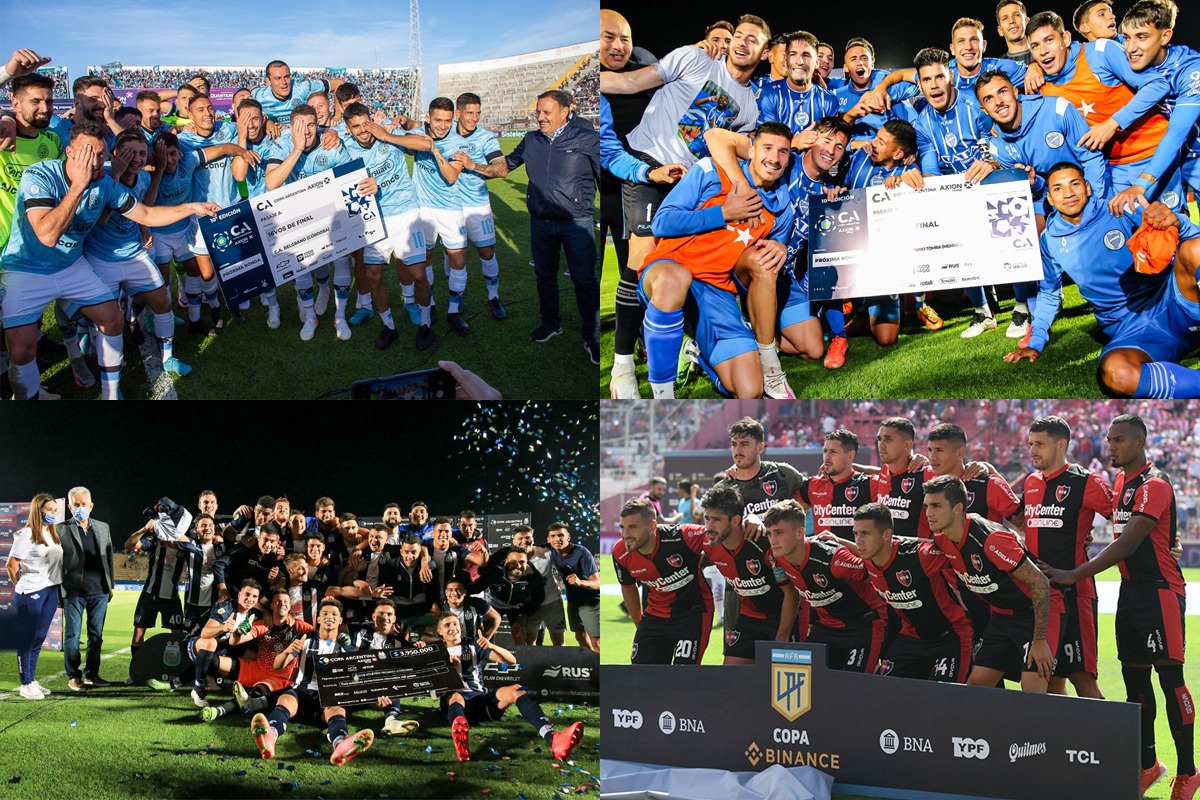 Copa Argentina: San Luis recibirá a cuatro gigantes del interior del país