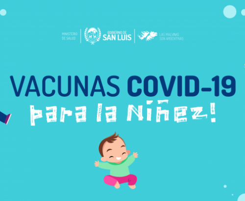 Este viernes se vacunará en varios lugares de la provincia a niñas y niños desde los 6 meses de edad