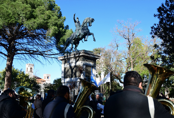 Conmemoraron el 172º aniversario por el fallecimiento del general San Martín