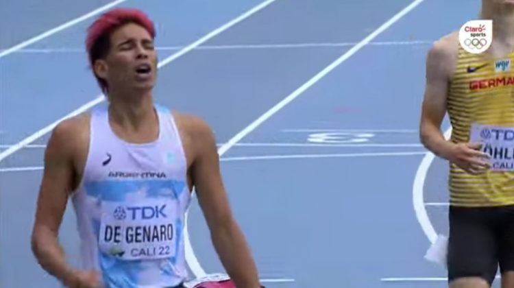 Bruno De Genaro clasificó a semifinales en el Mundial de Atletismo U20