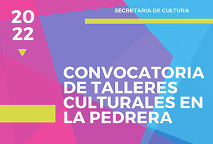 Lanzaron una convocatoria para dictar talleres culturales en La Pedrera