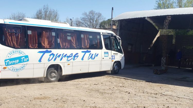 El Programa Parque Automotor realizó la Revisión Técnica Obligatoria del transporte no regular en Villa de Merlo