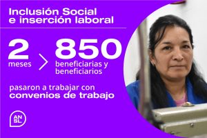 Inclusión Social: en 2 meses más de 850 personas obtuvieron un trabajo genuino