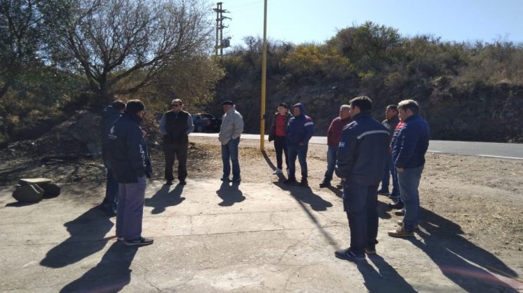 San Luis Agua se reunió con usuarios regantes de Quines-Candelaria