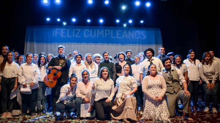 La Escuela de Cultura y Talento de Desarrollo Social homenajeó a San Luis en la semana de su aniversario