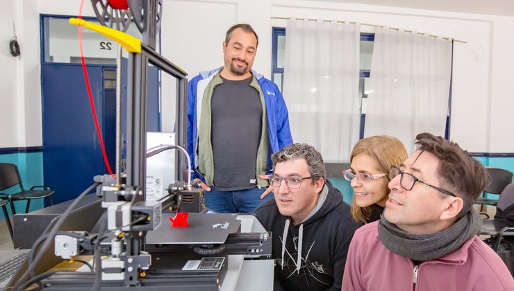 La ULP llegó a la Escuela Técnica N°5 “Ing. Álvarez Condarco” con el Taller de Impresión 3D Educativa