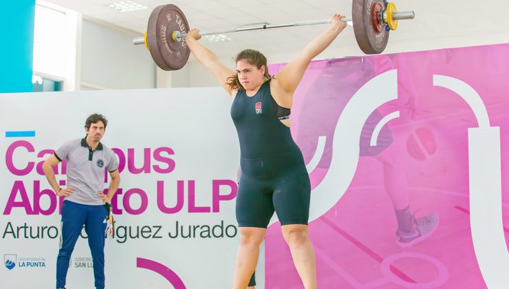 Lucha y pesas vivieron un sábado a pleno en el Campus ULP