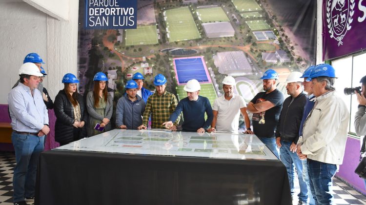 Parque Deportivo San Luis, un sueño que progresa