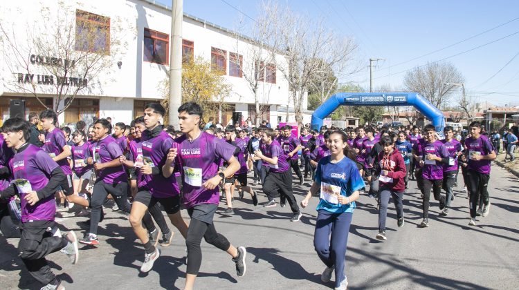 La Escuela Técnica “Fray Luis Beltrán” recibió la 3° fecha de “Recorre San Luis Sonriendo”