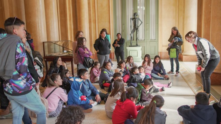 En el último día los alumnos conocieron el Teatro Colón