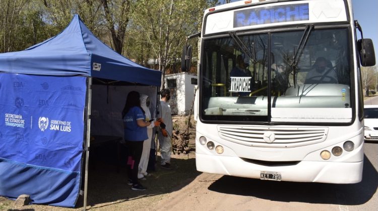 Habrá servicios directos de transporte de pasajeros hacia El Trapiche y La Florida