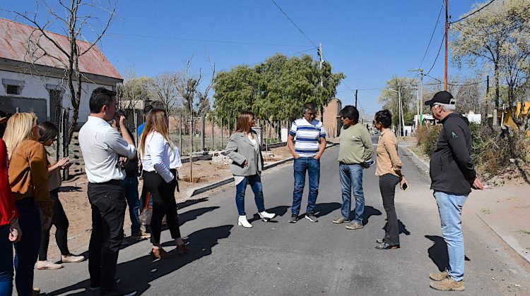 Etapa final para la pavimentación de 36 cuadras de la ciudad de Justo Daract