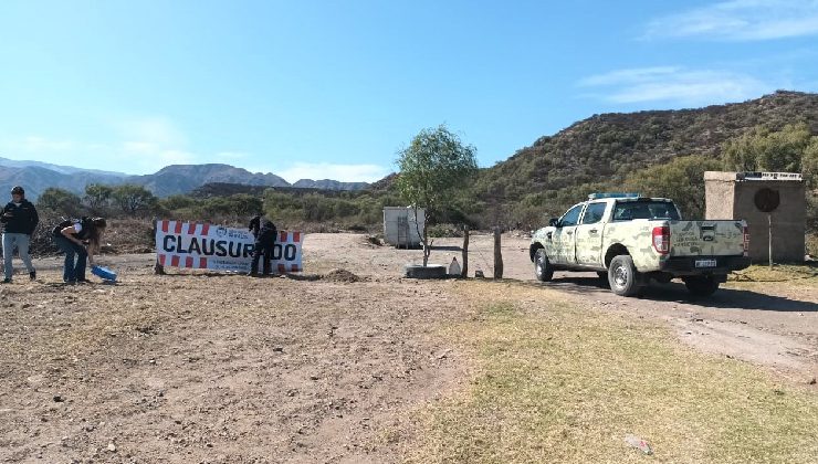 El Gobierno provincial clausuró el basural de Nogolí y sancionó al municipio por incumplimiento de normativas ambientales