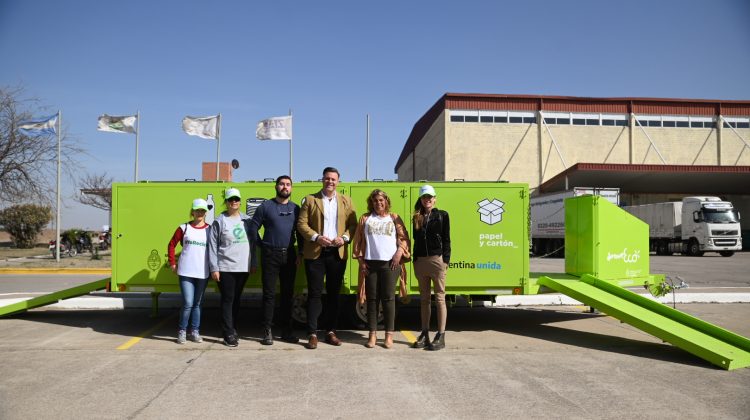 Punto Verde Móvil: la ZAL y la Municipalidad de Villa Mercedes aúnan sus políticas de reciclaje