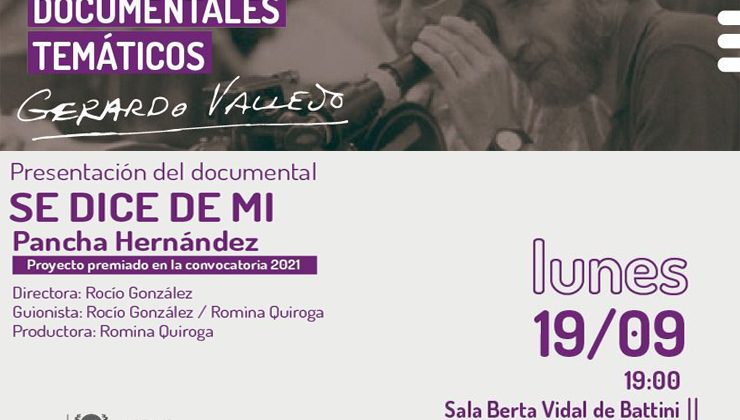 El documental “Se dice de mí” sobre Pancha Hernández se proyecta este lunes