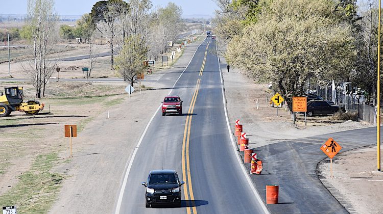 Avanza la refuncionalización de los accesos a Villa Mercedes por las rutas Nº7 y Nº8