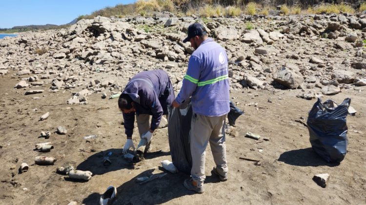 Plan Integral de Mantenimiento de Peridiques: Intensos trabajos en el Dique Cruz de Piedra