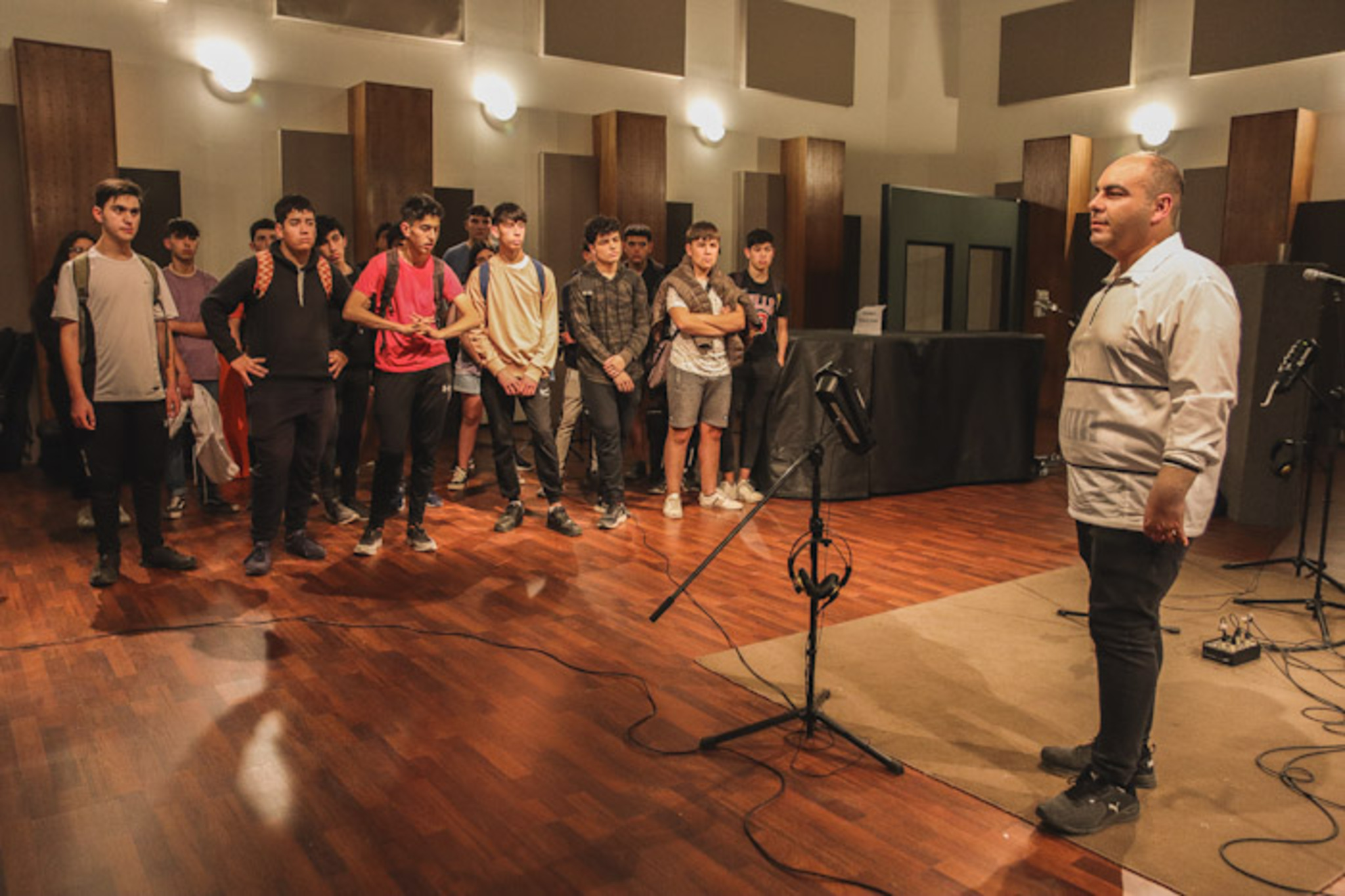 La Casa de la Música recibió la visita de la Escuela Técnica N°34 Arístides Bratti
