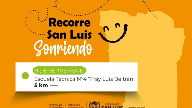 Este viernes se realizará la correcaminata de la Escuela Técnica Nº 4 “Fray Luis Beltrán”