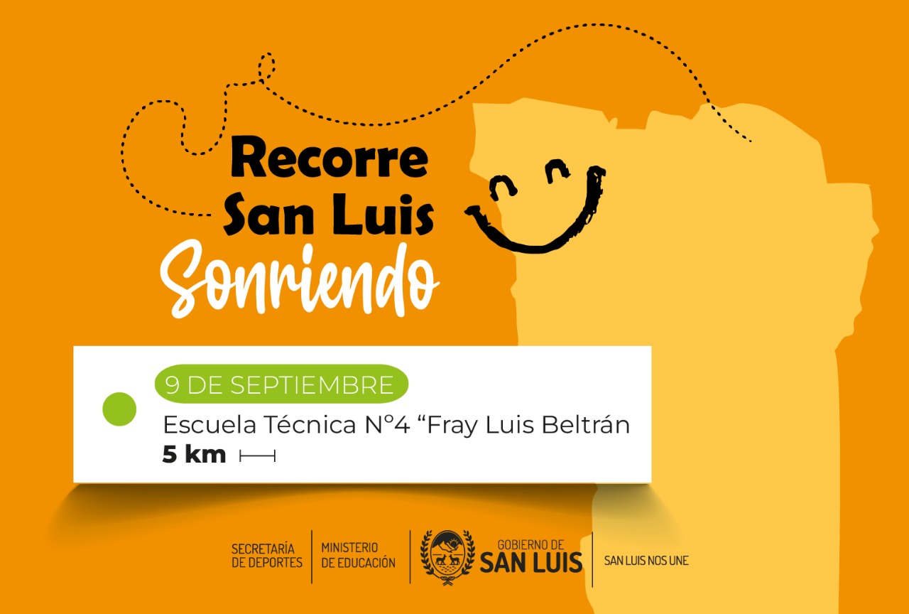Este viernes se realizará la correcaminata de la Escuela Técnica Nº 4 “Fray Luis Beltrán”