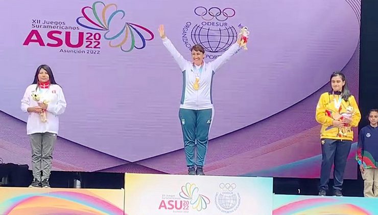 Claudia Amura cerró su histórica participación con cuatro medallas en los Juegos Odesur