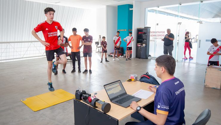 La filial de River en San Luis pasó por el Campus ULP