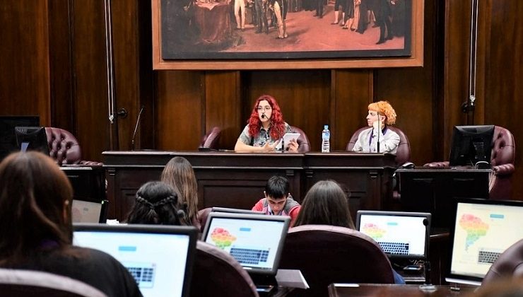 Más de 380 estudiantes participaron del Parlamento Juvenil del Mercosur