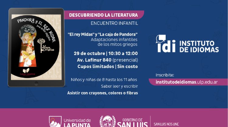 Llega una nueva edición del Encuentro Literario Infantil