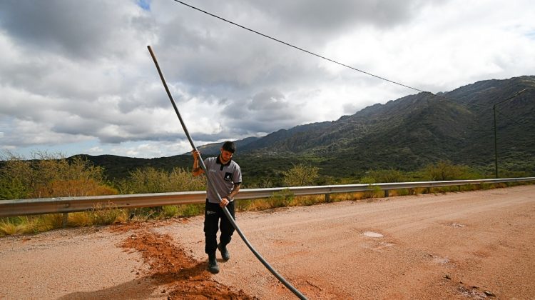 Suspendieron una conexión clandestina reincidente en el dique Piscu Yaco