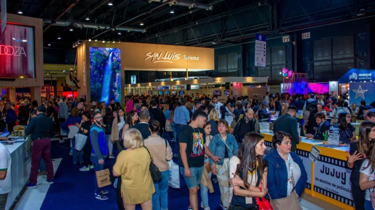 Alrededor de 100 mil personas visitaron el stand de San Luis en la Feria Internacional de Turismo