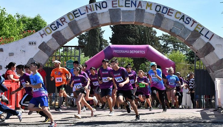 Más de 500 participantes protagonizaron la 6ª fecha de “Recorre San Luis Sonriendo”