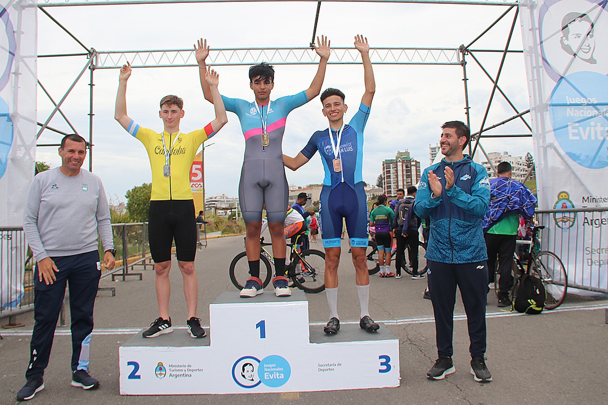 Juegos Evita: comenzó la acción para San Luis y las primeras medallas llegaron de la mano del ciclismo y el atletismo adaptado