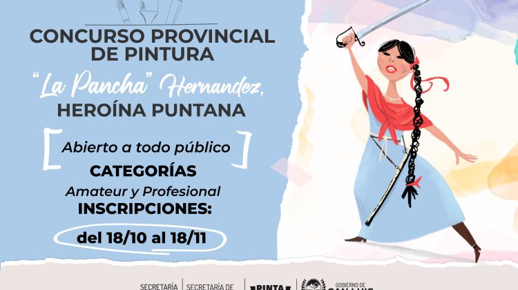 Lanzan un concurso provincial para hacer un mural de Francisca “La Pancha” Hernández