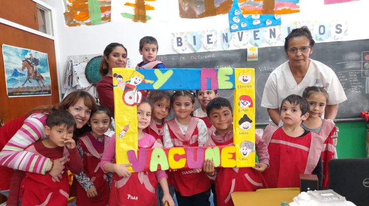 Todos los niños y niñas de Tilisarao, Renca y San Pablo ya están vacunados