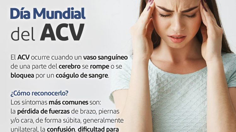 Día mundial del ACV: Prevención y abordaje a tiempo, dos factores que pueden ser vitales