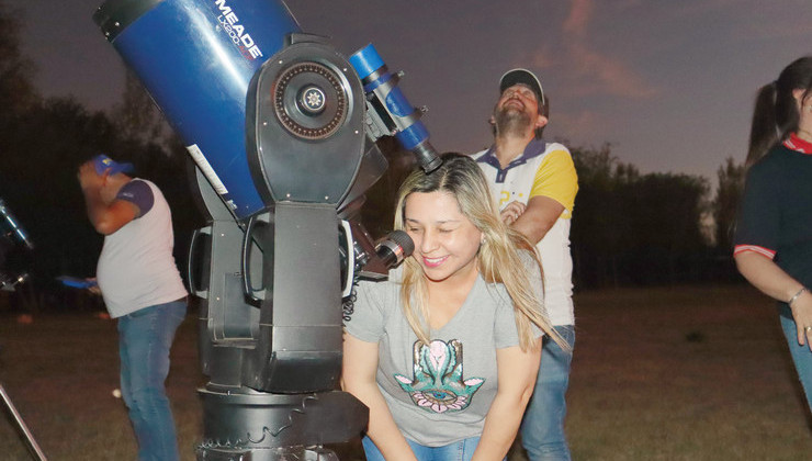 “Cielos de San Luis” sorprendió a Paso de las Carretas