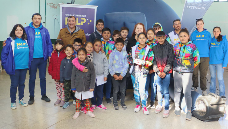 “Cielos de San Luis” cambió la rutina de estudiantes y familias de San Gerónimo